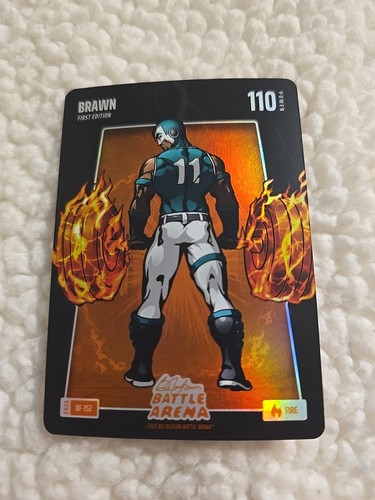 Bo Jackson Battle Arena 2026 BRAWN AJ Brown Fire Battlefoil BF-152