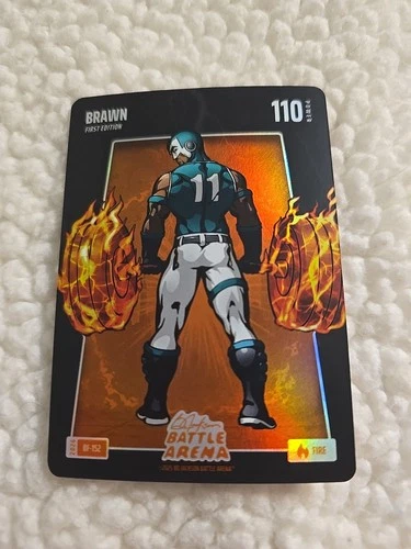 Bo Jackson Battle Arena 2026 BRAWN AJ Brown Fire Battlefoil BF-152
