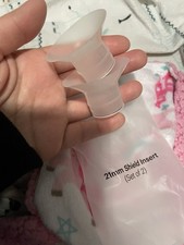 21mm Size Breast Pump Inserts Two Pack.  