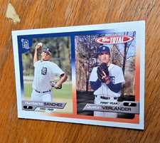 Justin Verlander & Humberto Sanchez 2005 Topps Total #762