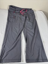 Carhartt Force Scrub Pants Womens TALL XL Blue Ripstop Nurse Medical C52110