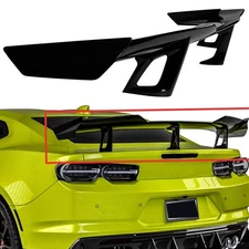 Trunk Spoiler Wing For Chevy Camaro ZL1 1LE Style LT RS SS 2016-2022 Gloss Black