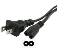 Power Cord Electric Wire Cable Wall Plug for SAMSUNG TV UN50MU6300FXZC