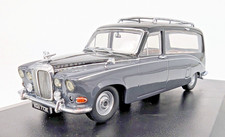 Oxford Diecast Daimler Hearse Black/Carlton Grey 1:43 Scale DS008