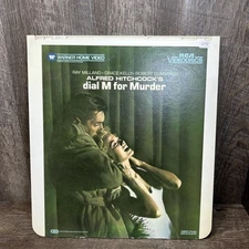 Dial M For Murder CED Videodisc Rca Selectavision Grace Kelly