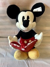 NWT Disney, Mickey Mouse Valentine  s Day, Holding Valentine Insert Plush Toy  
