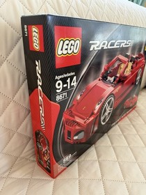 LEGO TECHNIC Ferrari Racer 8671 Complete with Box & Instructions Retired Rare