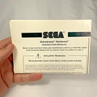 Sega Genesis  Nomad Console - Instruction Manual Booklet Only VTG