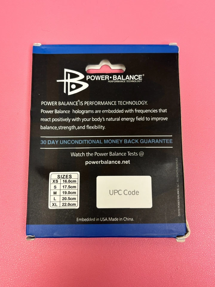 Pulsera Power Balance Ion Magnético Energía y Terapia Pulsera Silicona - Mediana Foto 2 de 3