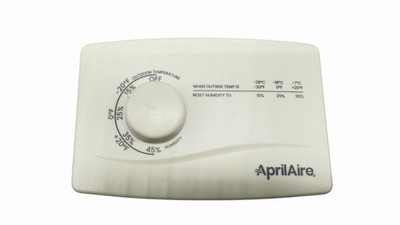 Aprilaire 4655 Manual Humidifier Control - White