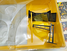 LEGO 6987 Message Intercept Base INLAY ORIGINAL BOX Box Blacktron Space Vintage Space