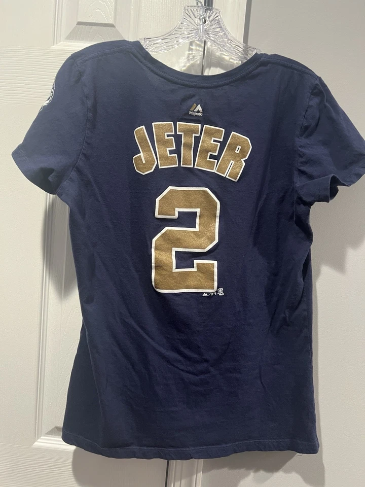 Camisa Jeter NY Yankees para mujer mediana - Ver fotos de medidas Foto 3 de 4