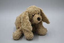 GUND Puddles 013025 Puppy Dog Stuffed Animal Plush Brown Tan Well Loved Lovey 9"