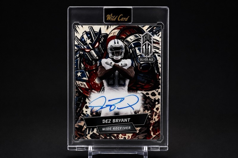 2024 Wild Card Alumination COMIX Dez Bryant Auto TRUE 1/1  Cowboys SSP Case Hit