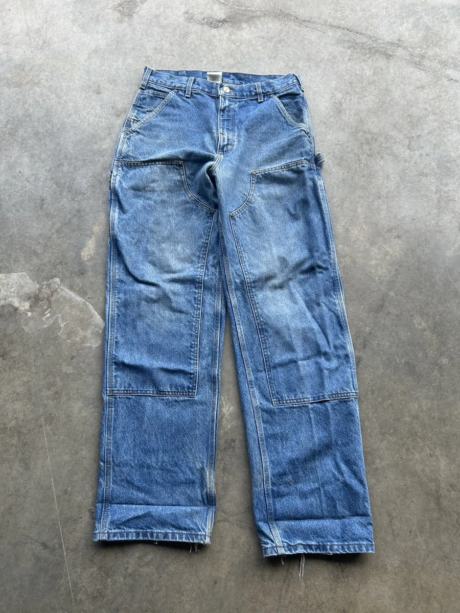 Carhartt Denim Blue Pants for Men for sale | eBay