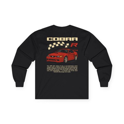 2000 Ford Mustang SVT Cobra R Long Sleeve Shirt - Motorsport Long Tee Gift