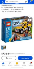 LEGO 4200 City Mining 4x4