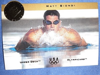 Matt Biondi 1996 Upper Deck U.S. Olympic Magical Images #MI16