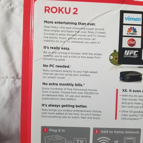 Roku 2 XS 3100x Bundle, factory sealed, new in box - Picture 4 of 6