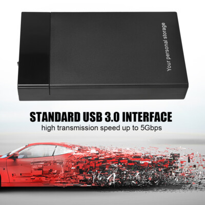 3,5  USB 3.0 SATA Externes Festplattengehäuse (ohne Festplatte)