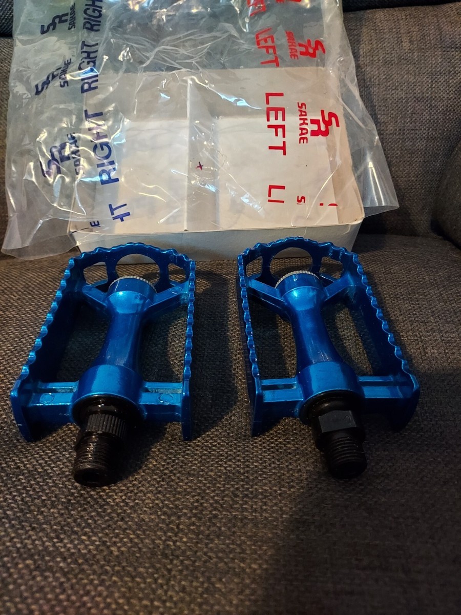 ORIGINAL RARE NOS BOXED TORKER BLUE SR MP460 PEDALS 9/16 80S OLD