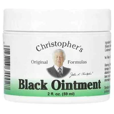 Dr. Christopher's Original Formulas Black Ointment - 2 oz - EXP. 2033