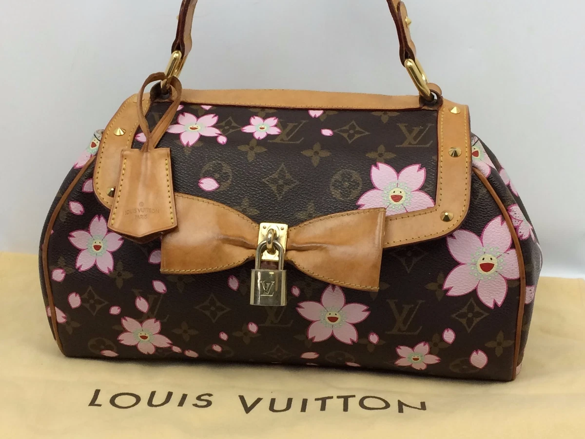 Louis Vuitton Monogram Cherry Blossom Sac Retro Pink