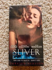Sliver [VHS] – Erotik-Thriller Mit Sharon Stone & William Baldwin, Spannender Mystery-Film