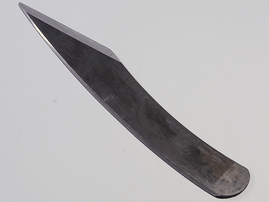 Japanese Grafting blade Kaneshin Hand made Yasuki Blau steel Curve 70A Japanese Grafting blade Kaneshin Hand made Yasuki Blau steel Curve 70A