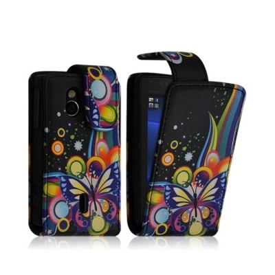 Hülle Cover Etui Für sony Ericsson Xperia Mini Pro (SK17i) Mit Muster HF05