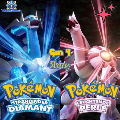 Gen 4 Shiny | Pokémon Strahlender Diamant & Leuchtende Perle / Lv.100 / Max. IV