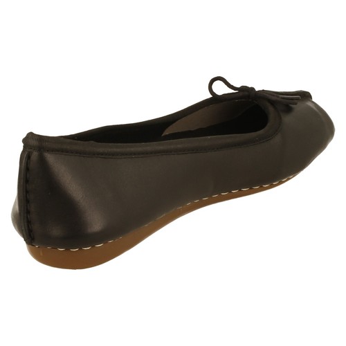 Ladies Clarks Artisan Flats - Freckle Ice - Picture 8 of 22