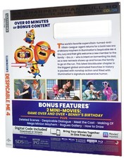 UHD SLIPCOVER ONLY - Fits: Despicable Me 4 Ultra HD 4K Blu-ray -SLIPCOVER ONLY