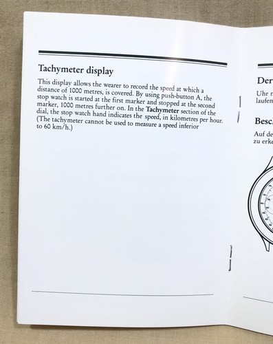 AUDEMARS PIGUET Chronograph Date Calibre 2126 / 2840 Manual Booklet 25721 OEM/ - Picture 7 of 8
