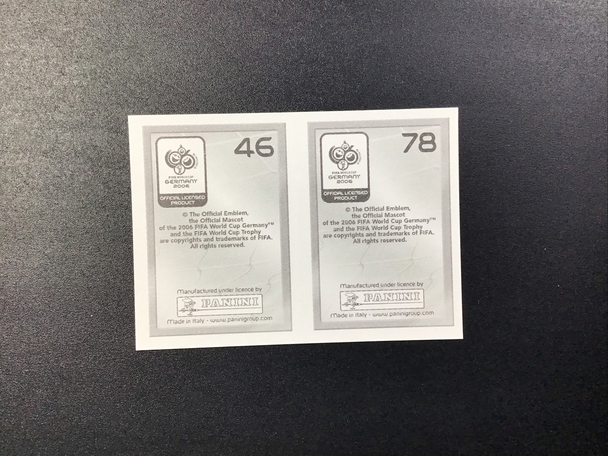 LIONEL MESSI 2006 Panini World Cup RC Mini Stickers MINT LIONEL MESSI 2006 Panini World Cup RC Mini Stickers MINT