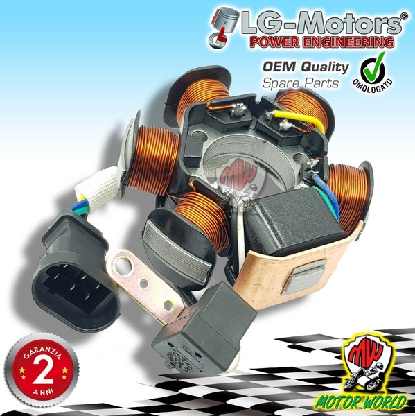 Stator Magnet LG-MOTORS Piaggio Liberty 50 2T 2006 2007 2008-image