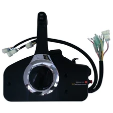 Side Mount Outboard Remote Control Box For HONDA 24800-ZZ5-A02 With Trim 14PIN