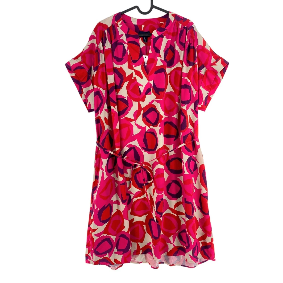 GANT Pink Fluid Desert Rose Short Sleeves Dress Size EU 40 UK 12 US 10 |  eBay