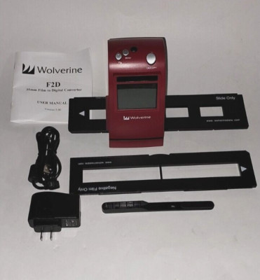Wolverine F2D 35mm Film to Digital Converter Stand Alone / No Software Needed