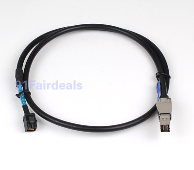 SFF-8644 to SFF-8643 HD Mini SAS 12G SAS DATA Server Raid Cable 100CM