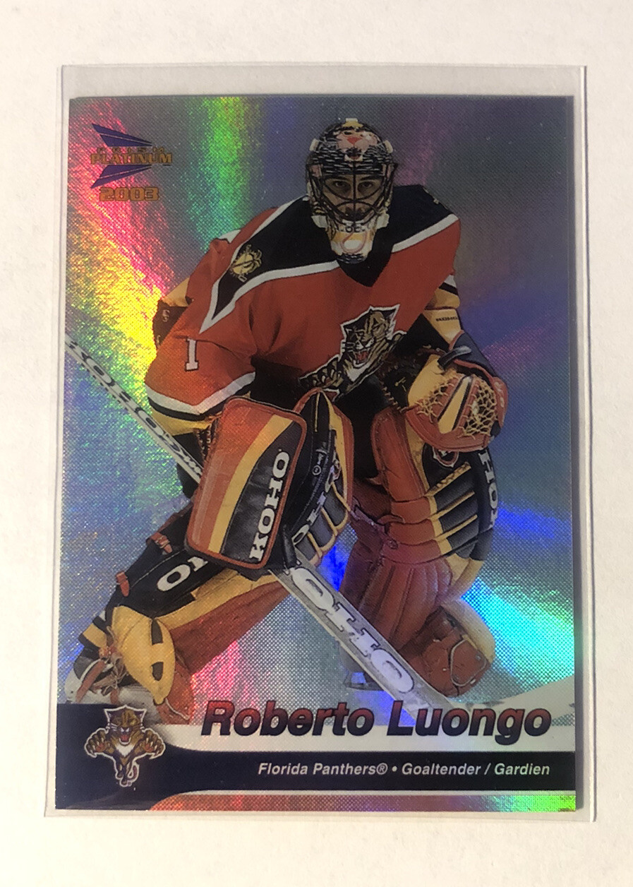 Pacific Prism Platinum - 2002-03 - McD Hockey - Roberto Luongo #17