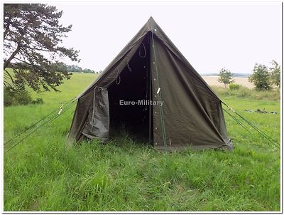 Tente Militaire US Army WWII – Reproduction Toile Olive – Petite Tente Murale