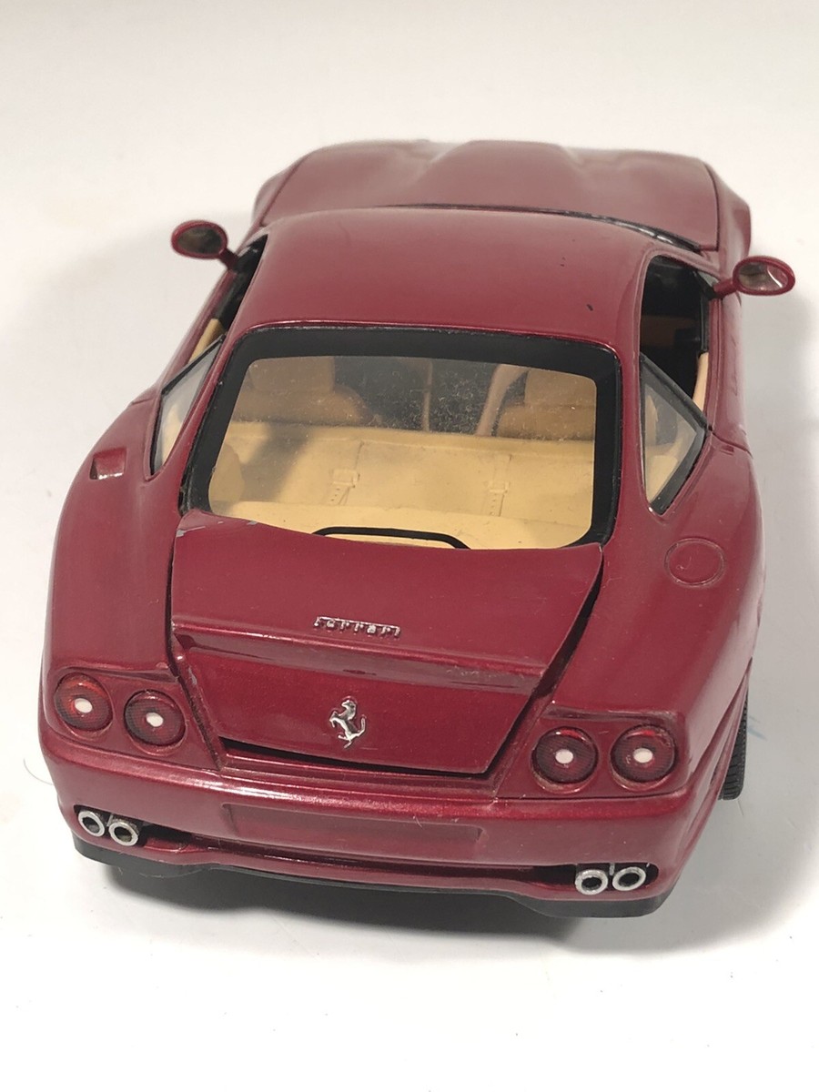 ミニカー Hot Wheels 550 Maranello 1996 1:18 HotWheels Ferrari 550 Maranello Burgundy Red 1:18 Scle