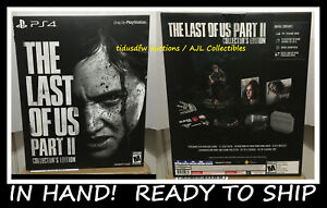 The Last Of Us Part Ii Collector S Edition Sony Playstation 4 2020 In Hand 711719529682 Ebay