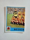 FIGURINE EUROPE 80 PANINI TEAM SX DUTCH n 57 WITH VELINA
