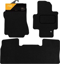 Fits Nissan Nv200 Van 2009-2019 Fully Tailored Carpet Van Floor Mats Black 3 Pc