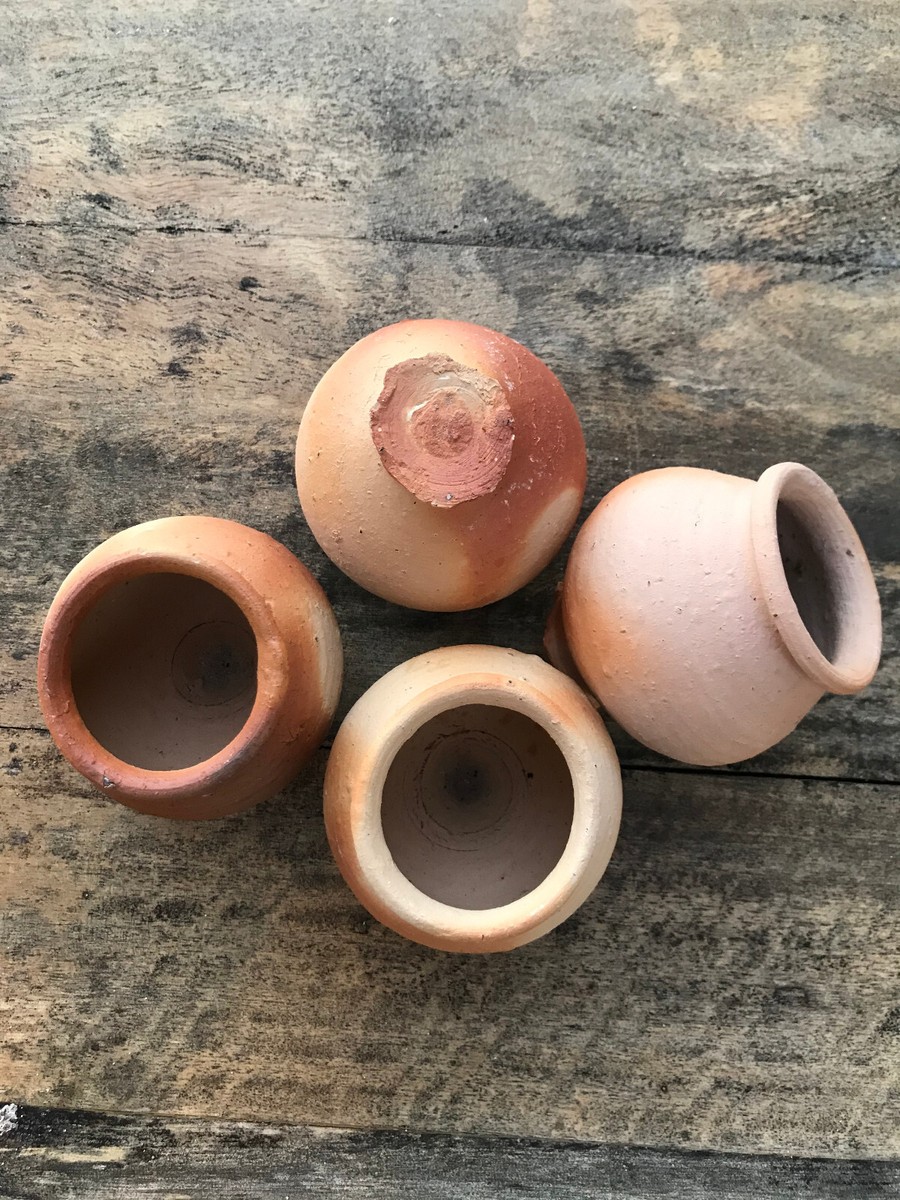 Terracotta Pots Clay Ceramic Pottery Flower & children activity Pot  Handmade 2pc | eBay