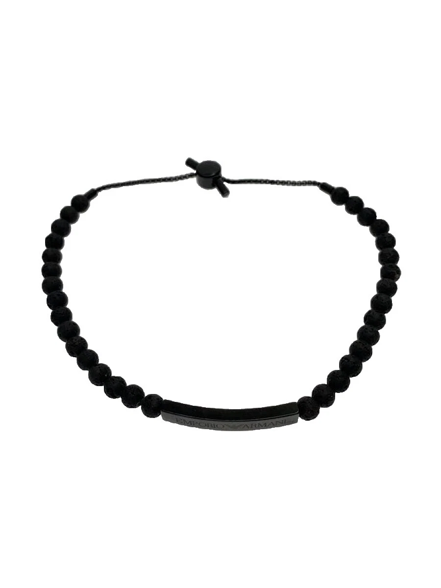 Emporio Armani Black Fashion Jewelry