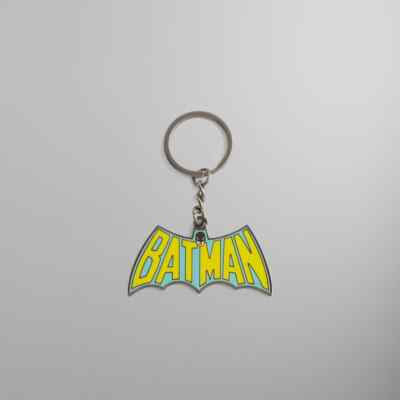 Kith x Batman Retro Logo Keychain FW24 BRAND NEW IN HAND