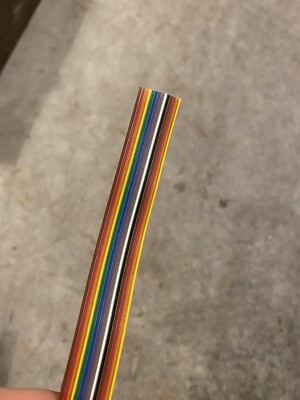 Computer HP Ribbon Cables Internal Cable Wire Hobby Project Sold By Foot